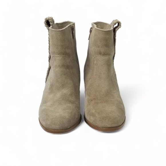 Coconuts By Matisse Trina Suede Ankle Booties Womens Size 8.5 - Picture 8 of 10